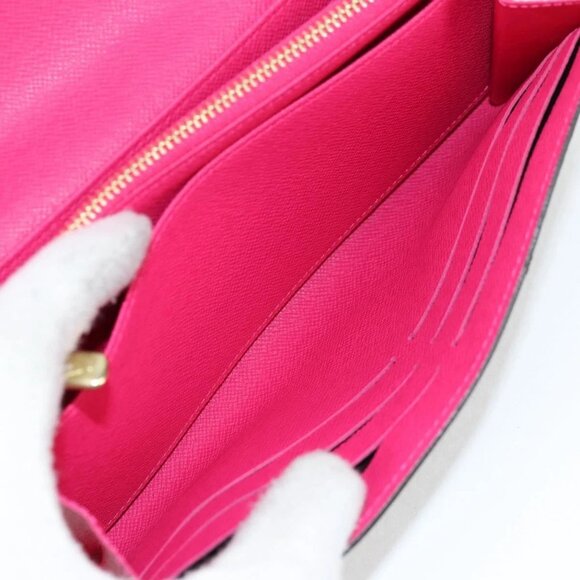 LOUIS VUITTON Monogram 2015 Christmas Portefeuille Sarah M61359 LV Auth 132795V - Picture 9 of 16